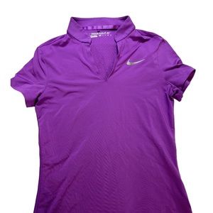 Nike Mock Neck Short Sleeve